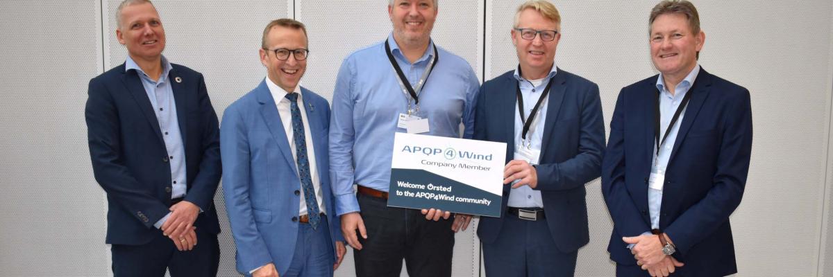 Ørsted joins APQP4Wind