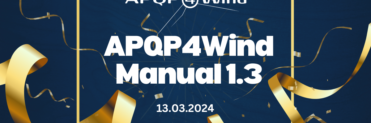 APQP4Wind Manual 1.3 release front photo